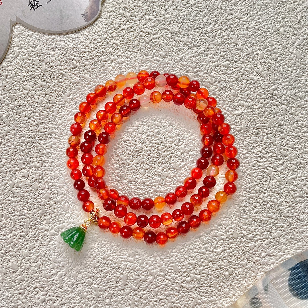 圆珠莲蓬双圈    W-E016080