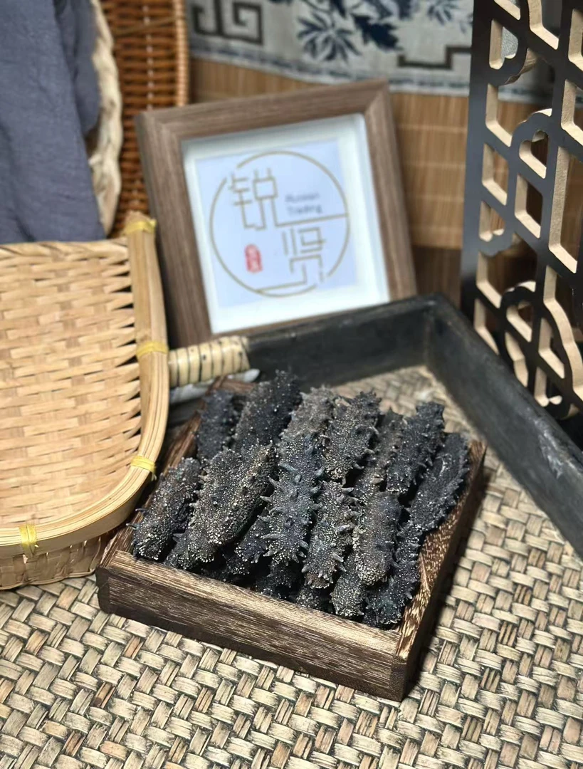 大连海参刺参纯淡干海参60头左右顺丰包邮
