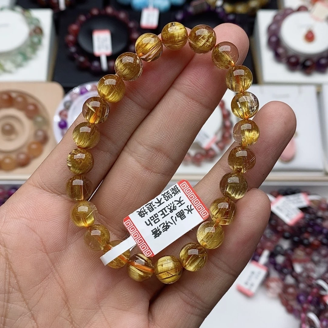 水晶手链未镶嵌水晶单圈手链未镶嵌
