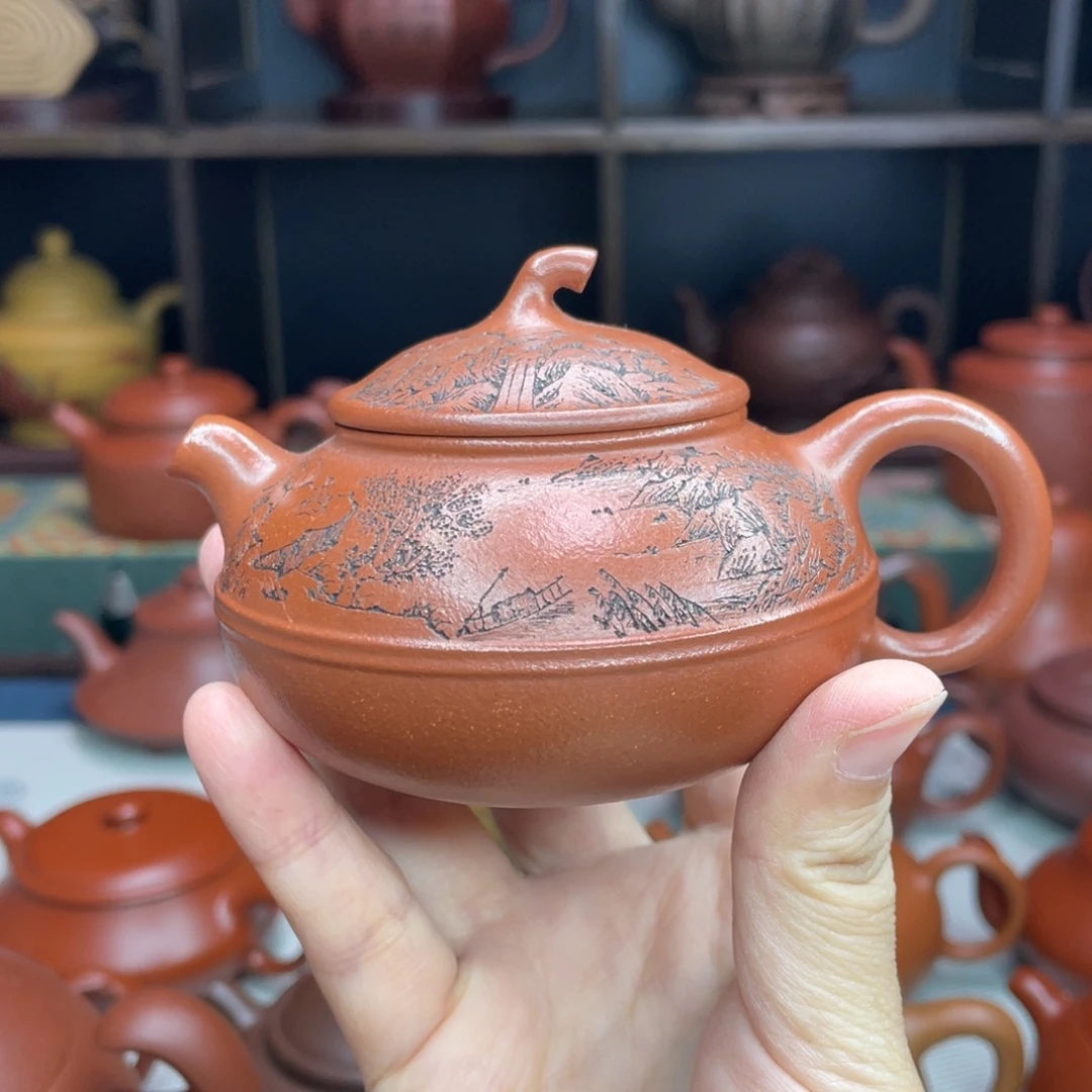 黑***海紫砂茶壶宜兴紫砂