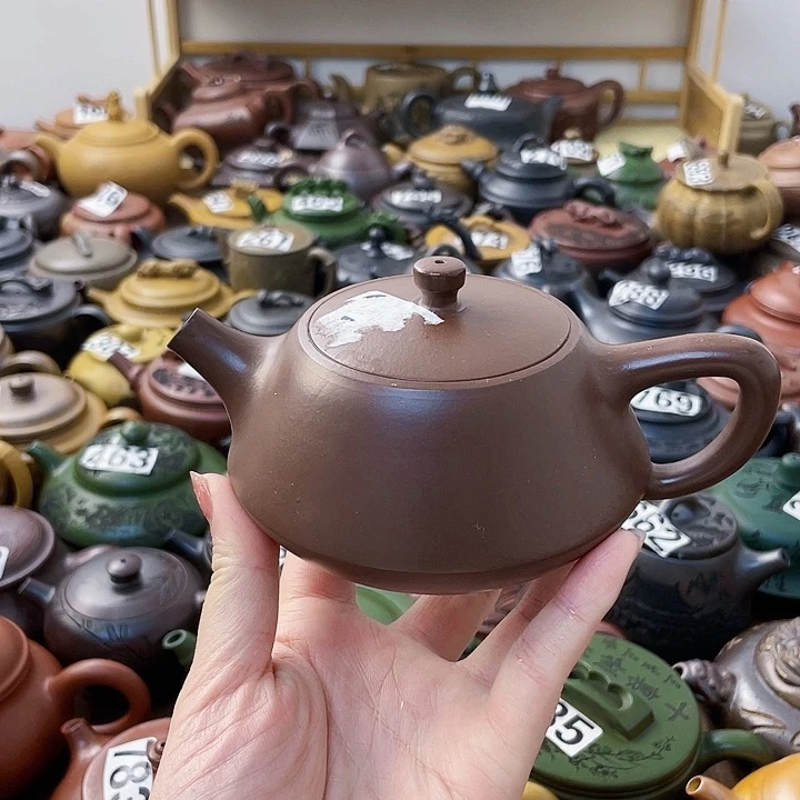 茶壶紫砂紫砂微瑕