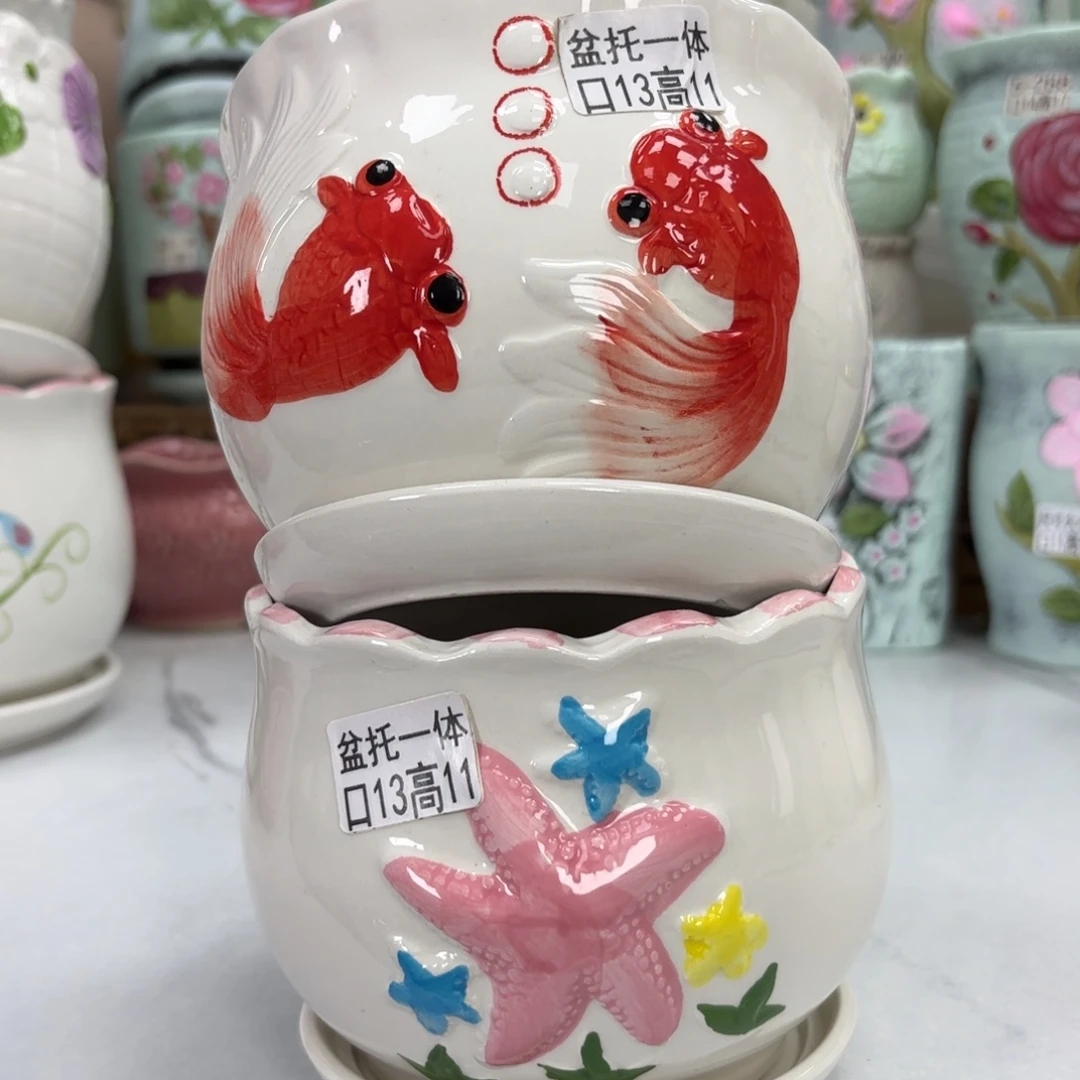 @夏西陶瓷花盆@@58382939