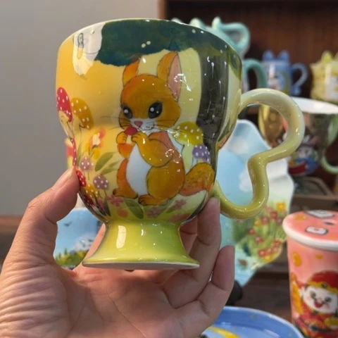 炉景德镇釉下手绘陶瓷