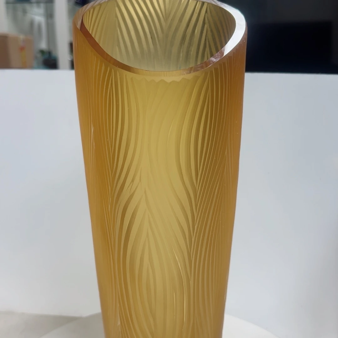 33 高轻奢琉璃花器福利正常手工痕迹