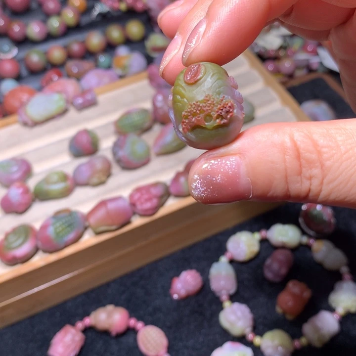 未镶嵌手串玛瑙/玉髓盐源玛瑙