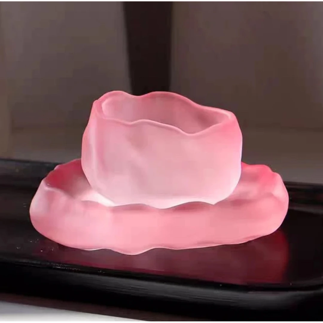 红琉璃一杯一垫@A106