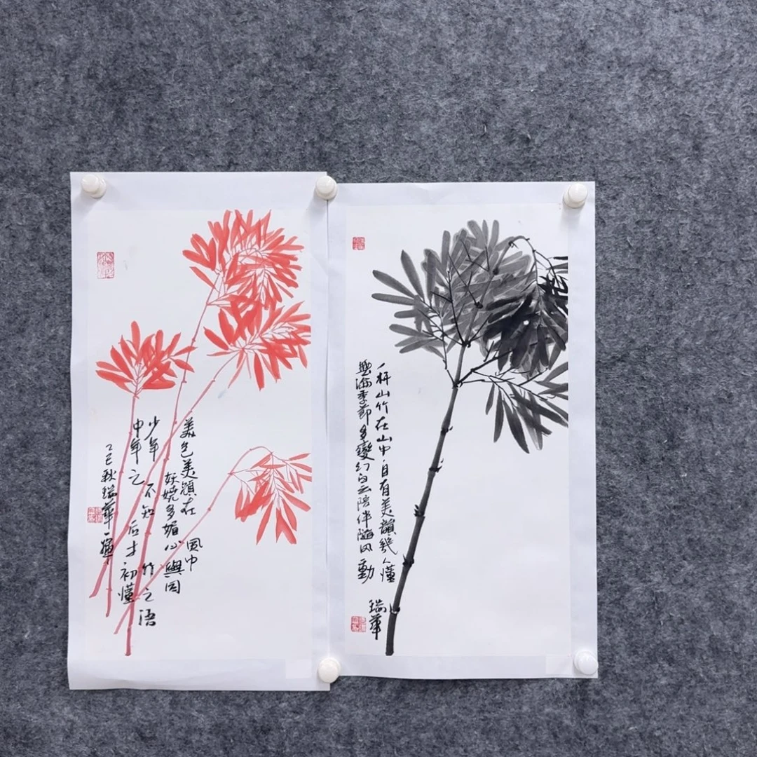 国画国画作品HRH老师