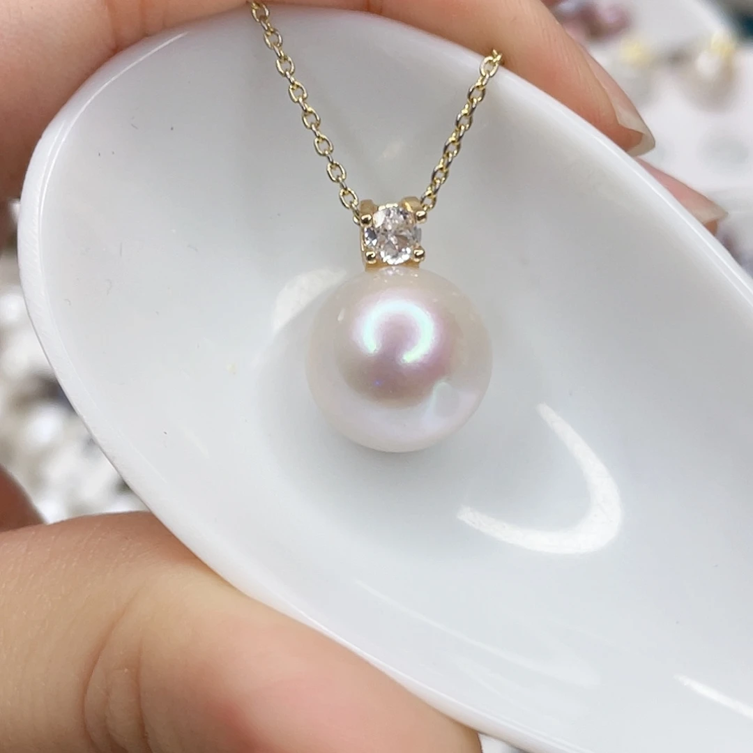 淡水珍珠未镶嵌吊坠(赠链)