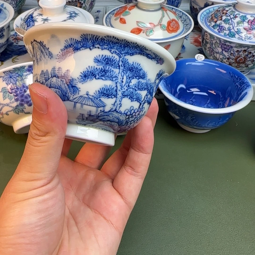 彦祖纯手工手绘茶具142