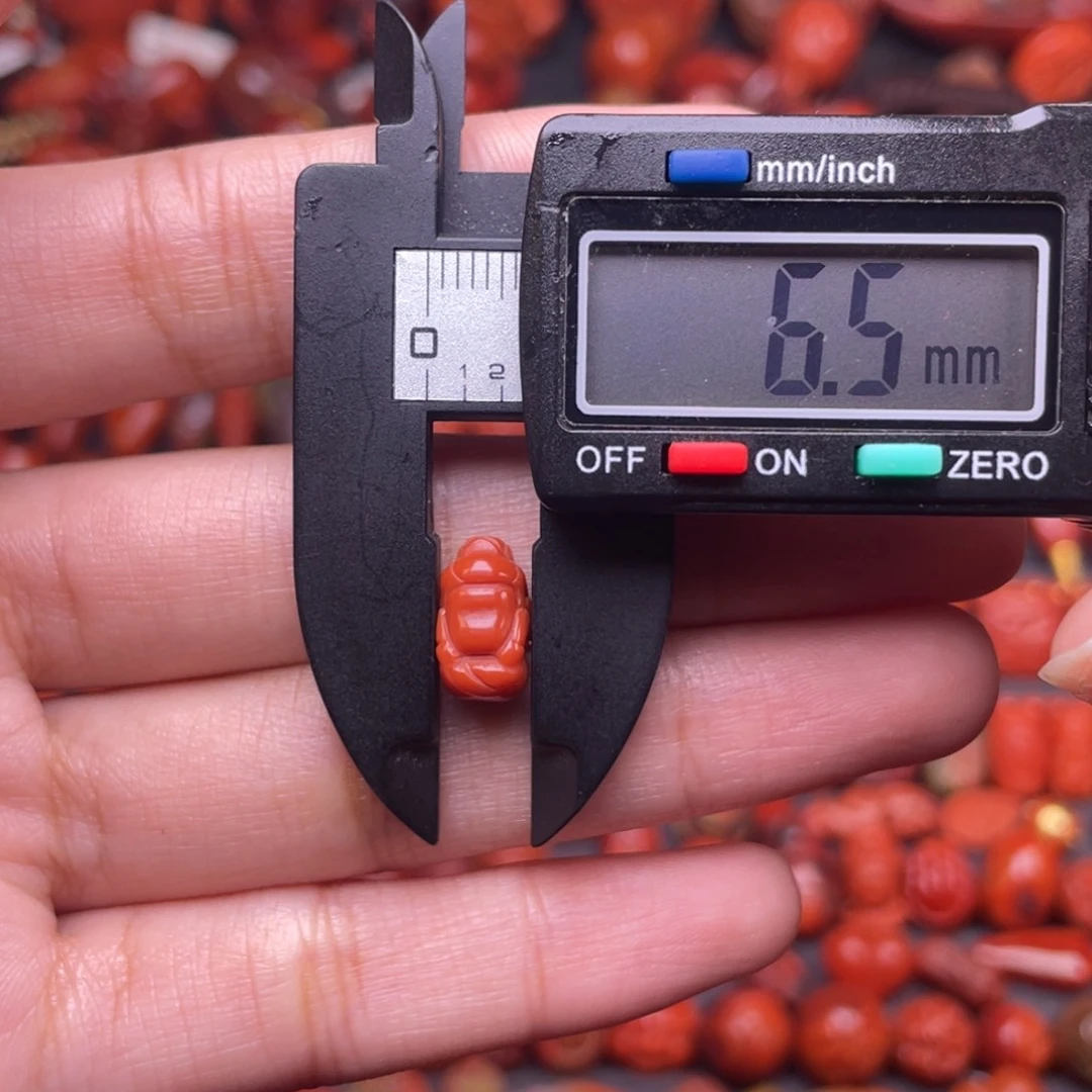 南红玛瑙未镶嵌配饰无相宝宝佛款