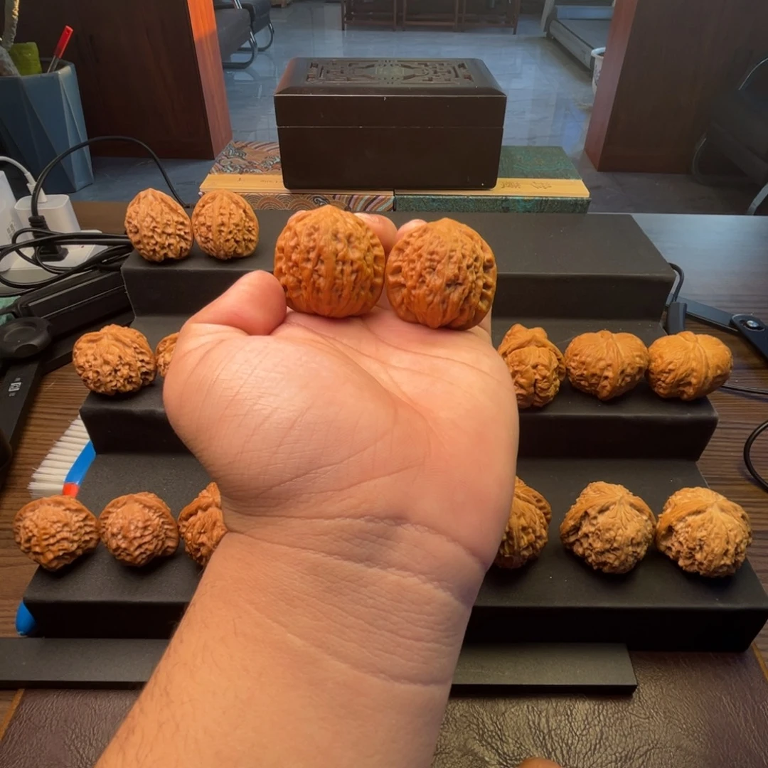 文玩核桃吊坠铁锤37尺