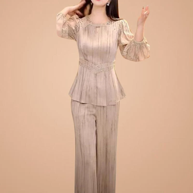 时尚套装女2025春季新款轻奢高级感妈妈16170秋冬175高个子套装