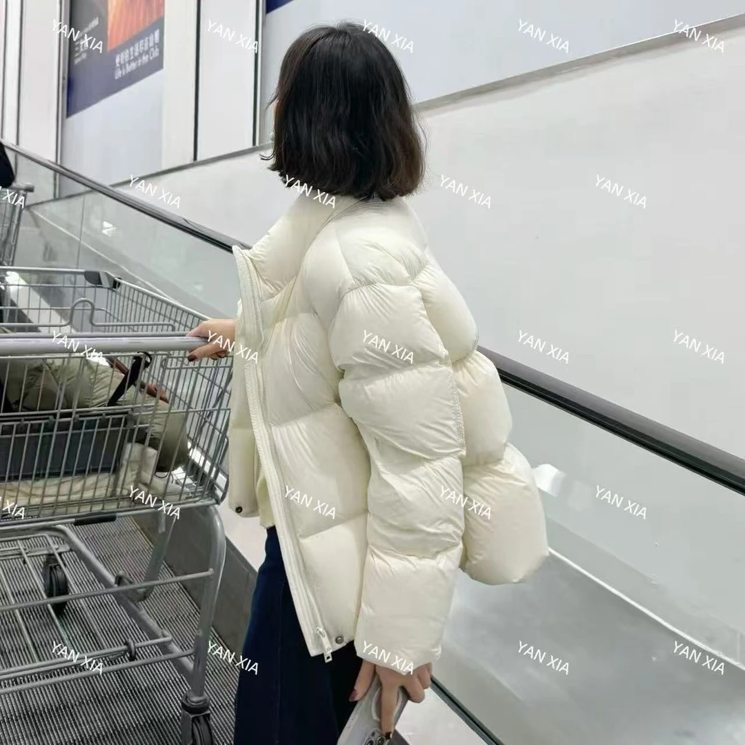 "零压云朵泡芙" 三星90白鸭绒 立领羽绒服 超实用巨保暖 W-750