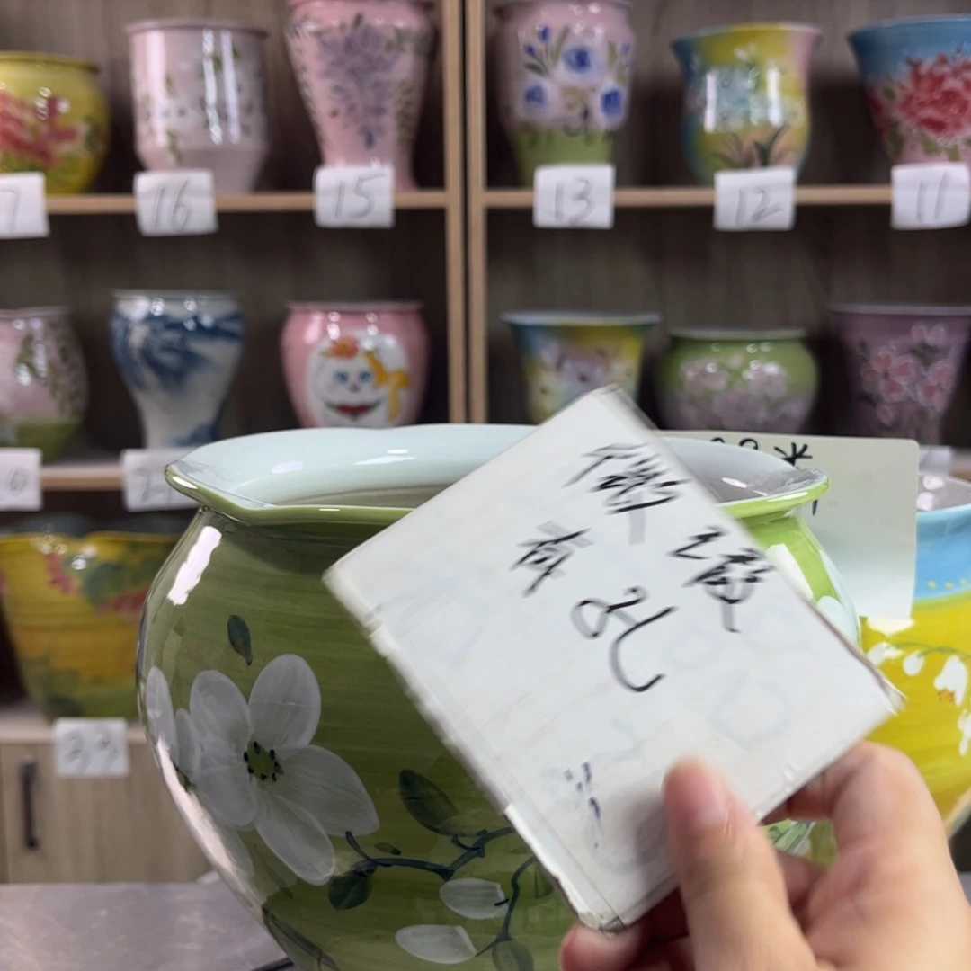 景德镇陶瓷花盆花盆