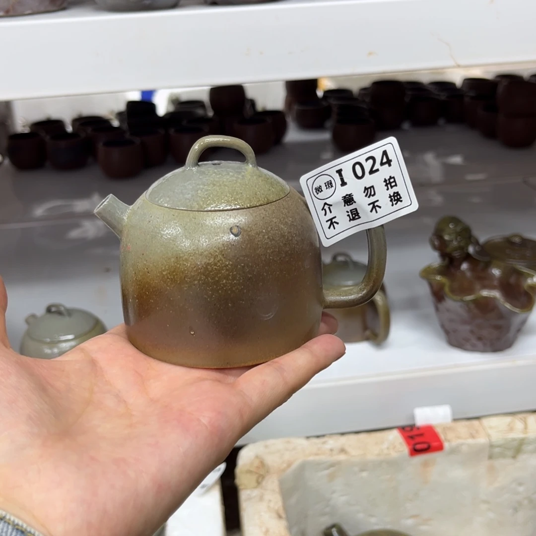 壶肥*024老韩坭兴陶（0.0）微瑕几何秦权