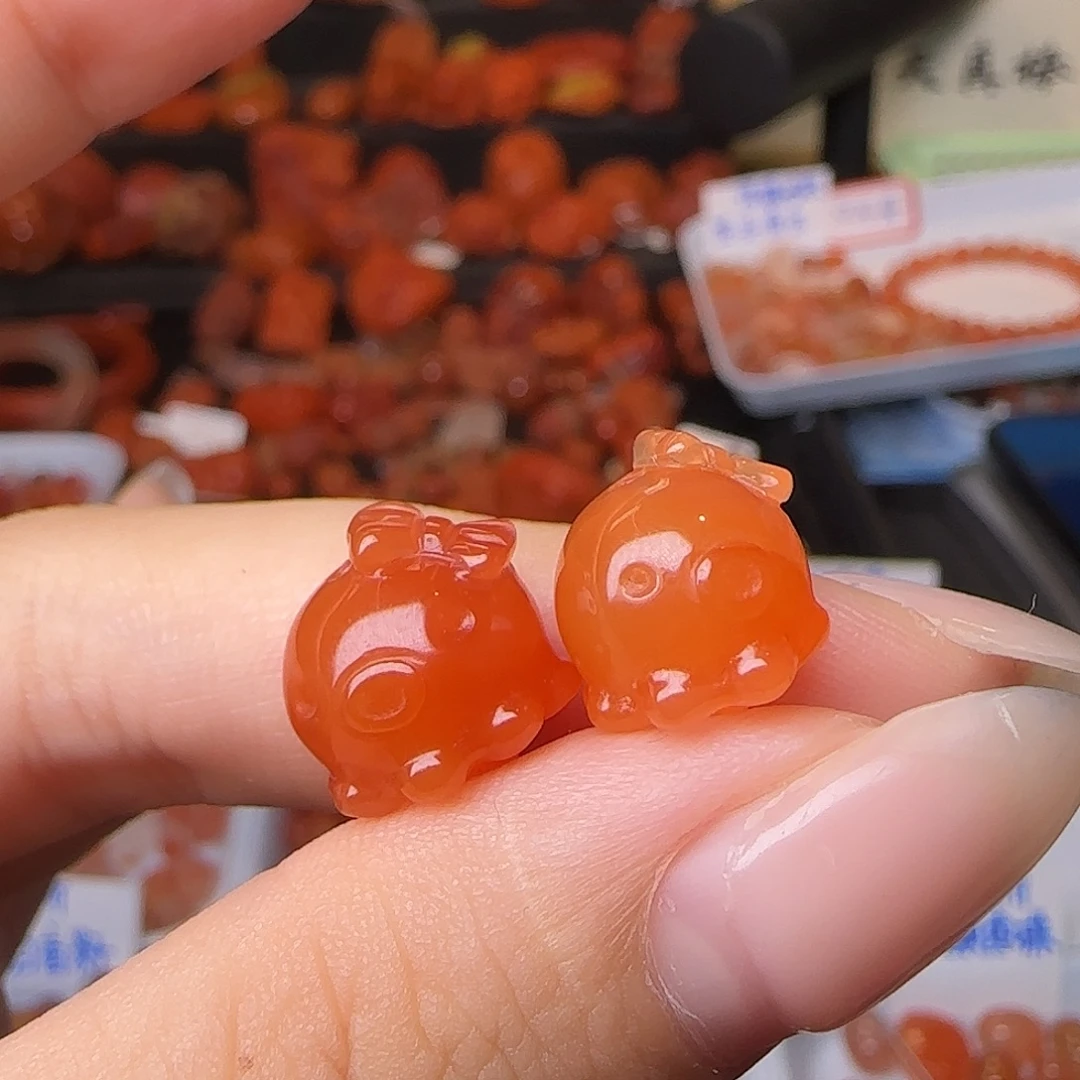 吊坠(不含链)未镶嵌南红玛瑙
