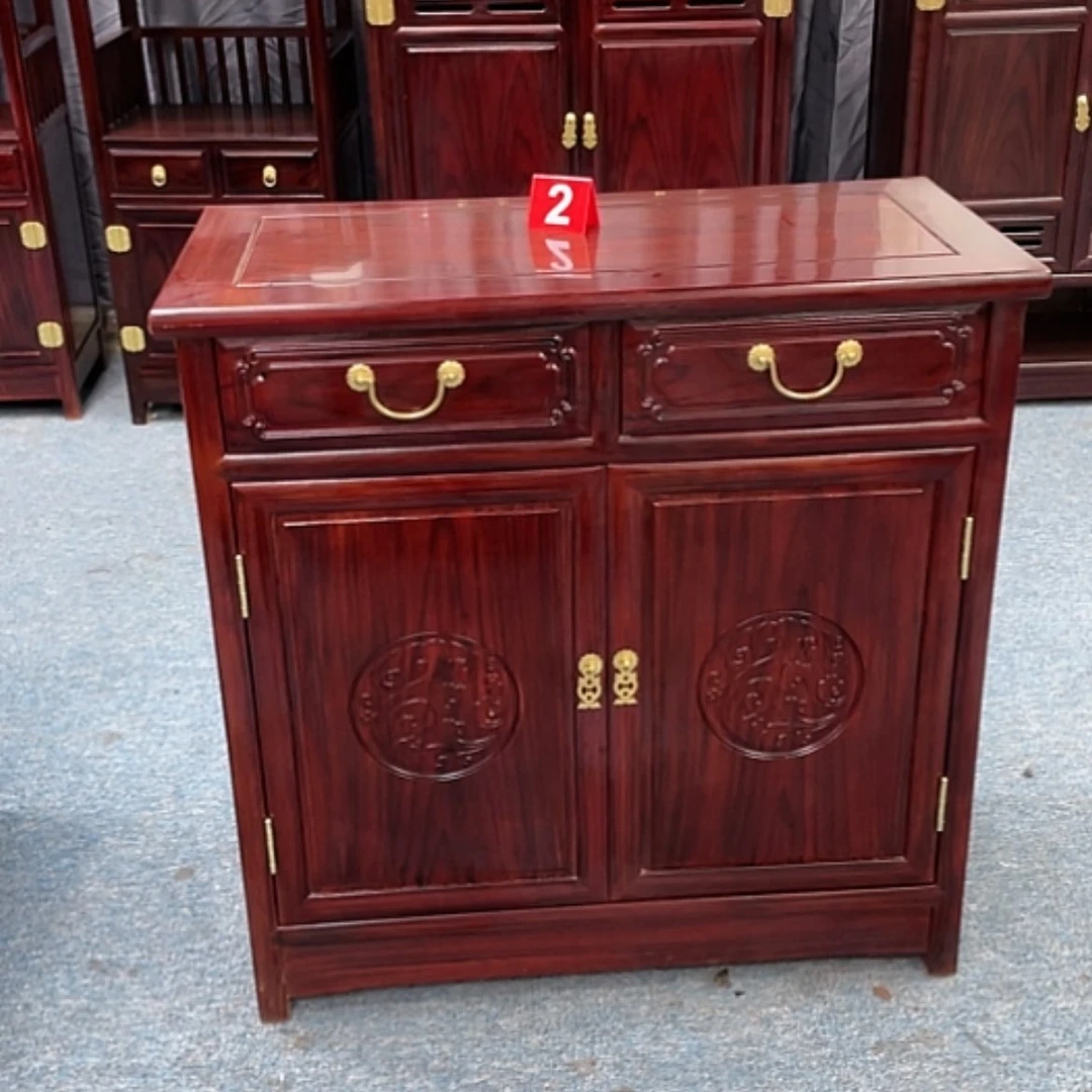 【闪购商品】黑酸枝木类端景台一个餐边柜