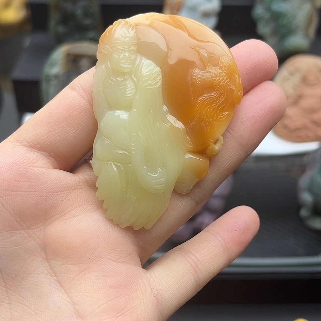 未镶嵌吊坠石英质玉