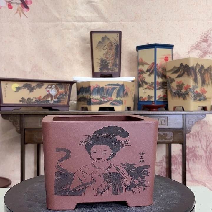 紫砂花盆宜兴紫砂