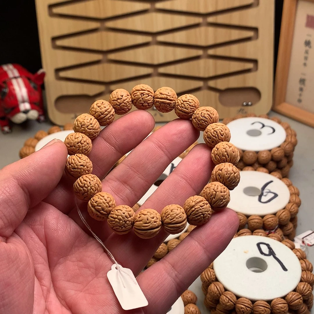 【闪购商品】桃核手串老*子1.4小不点桃核手串