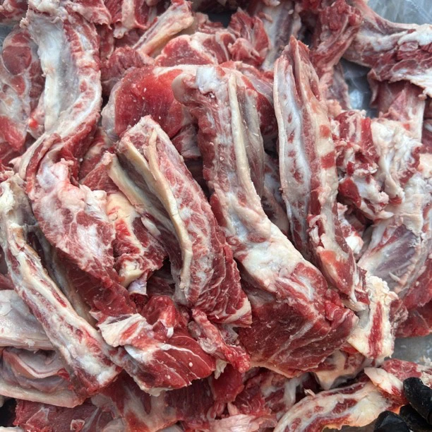 新鲜谷饲牛短肋条 红烧清炖烧烤烤肉原切国产清真 肥瘦相间 速冻