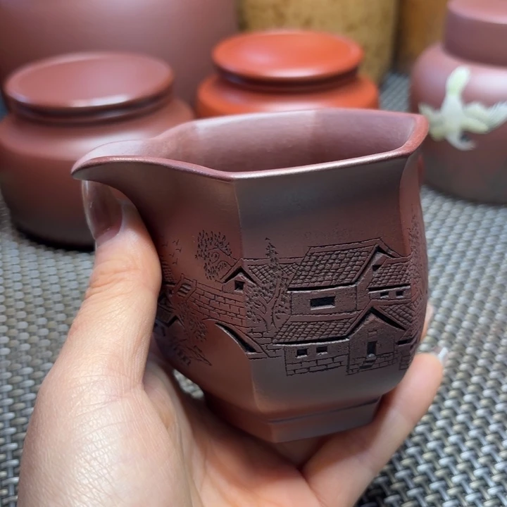 紫砂茶叶罐中高端紫砂茶叶罐