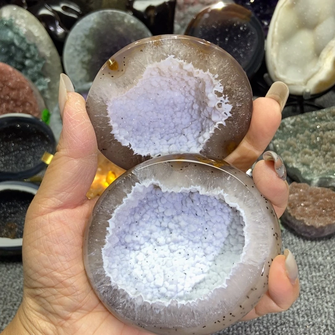未镶嵌紫晶摆件水晶