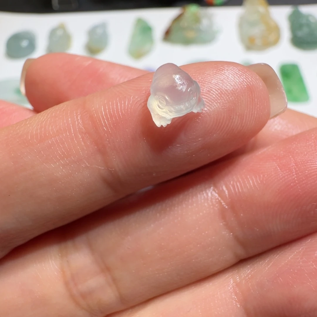 定制翡翠未镶嵌妍**早金蟾