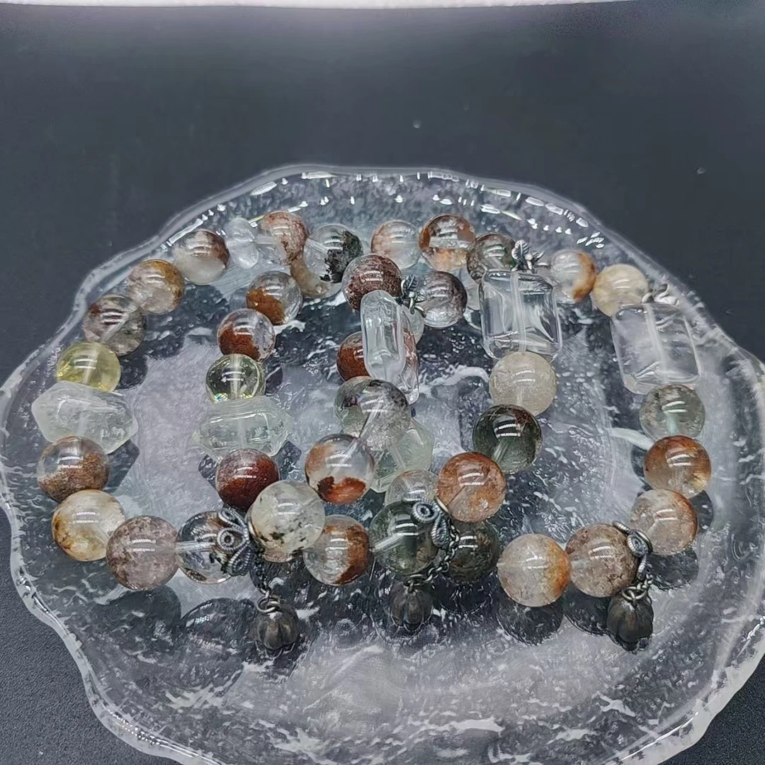 硕夏天然幽灵11-12mm设计款手链多样性发其一SX474