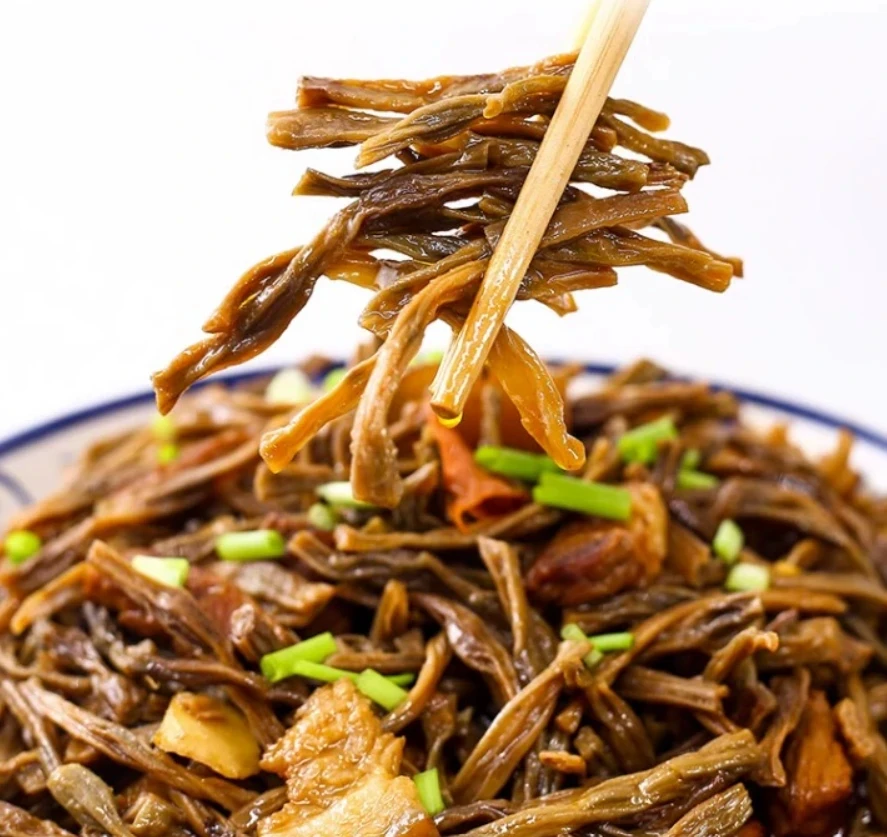 （新亮新农人）高山乡村农家自然晒干豆角可炒腊肉蒸煮