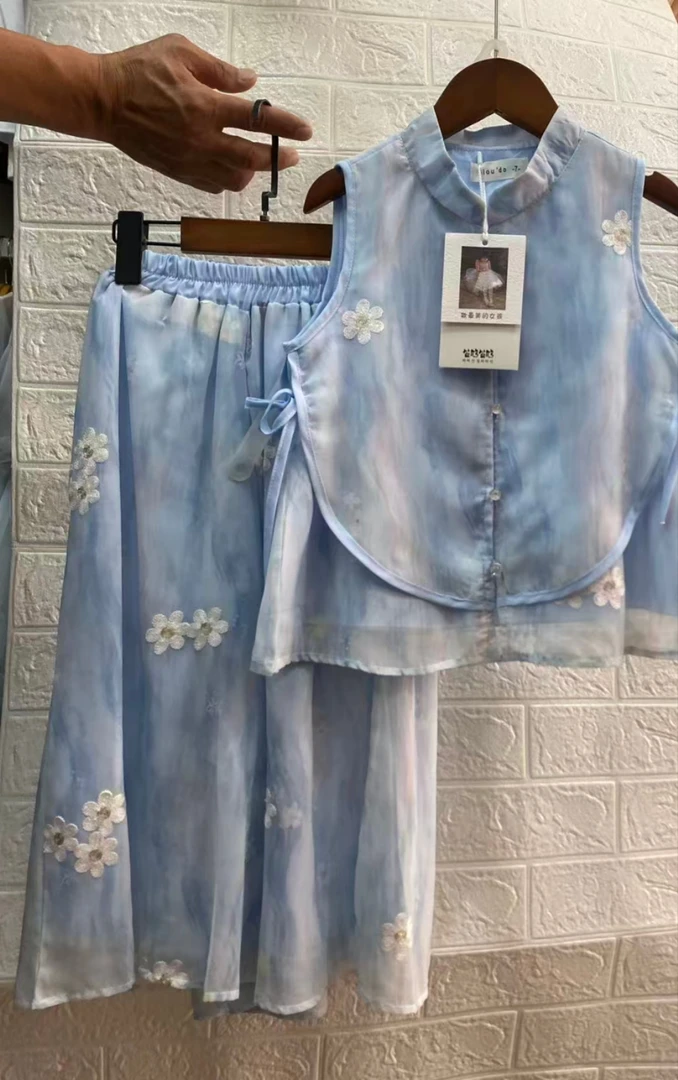 玉兰飘香古风套装