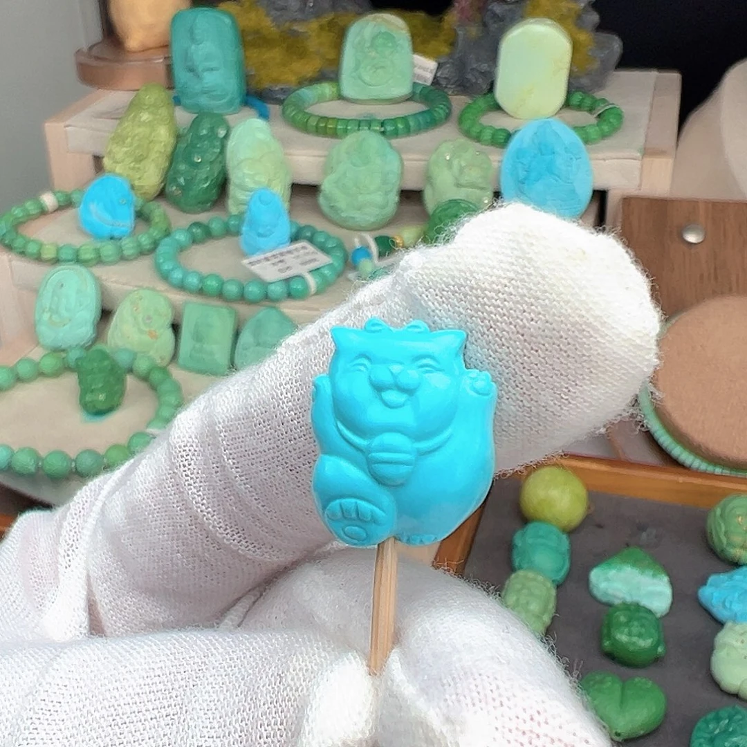 绿松石未镶嵌主播夏