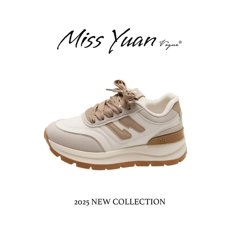 【M.Y 媛总】网红小众设计时尚休闲百搭老爹鞋女2025年春季新款女鞋