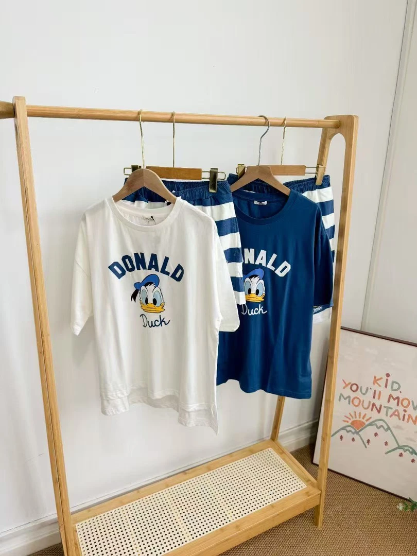 橙282/289联名款，情侣夏季短裤短裙短袖睡衣家居服套装裤装夏款