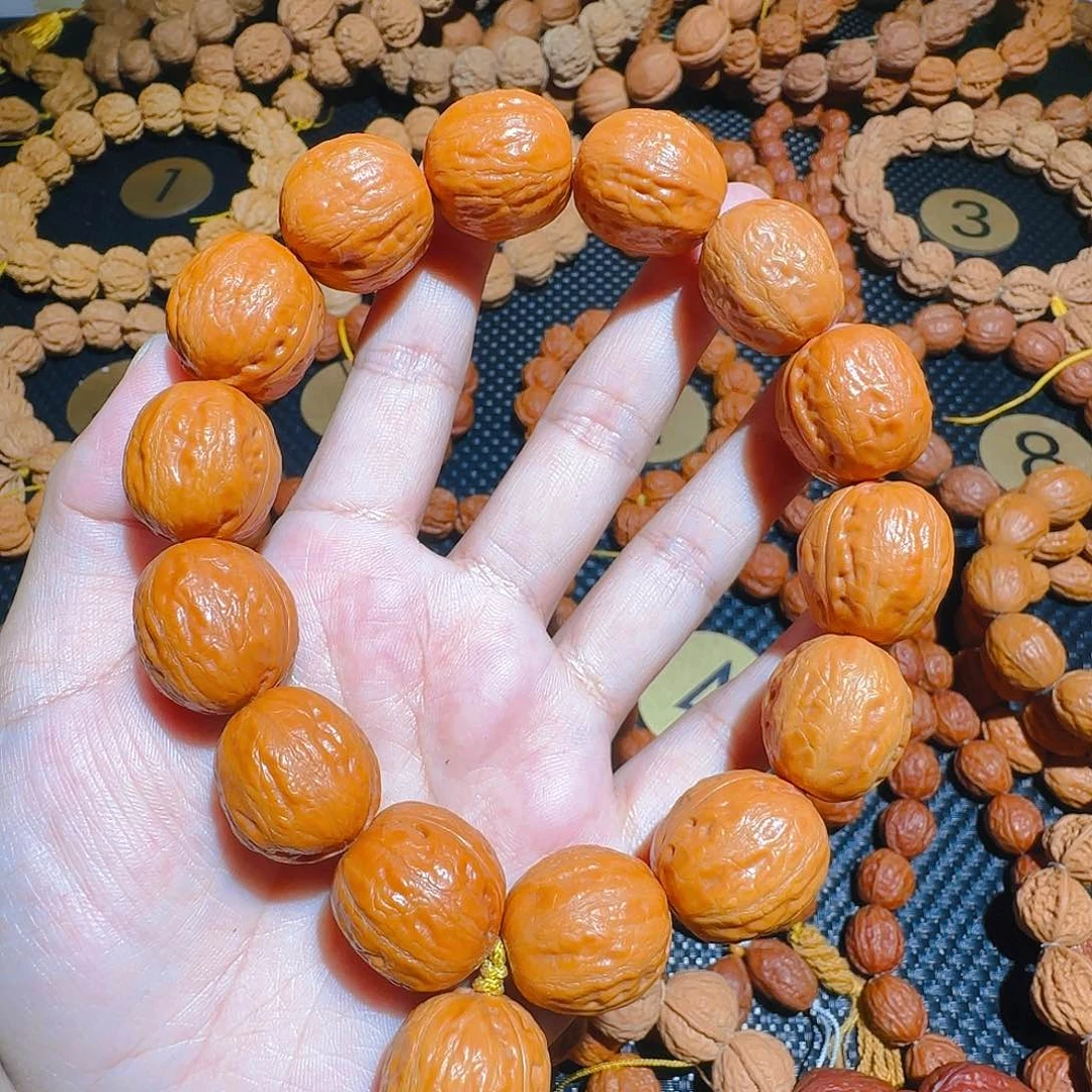 文玩核桃吊坠光头