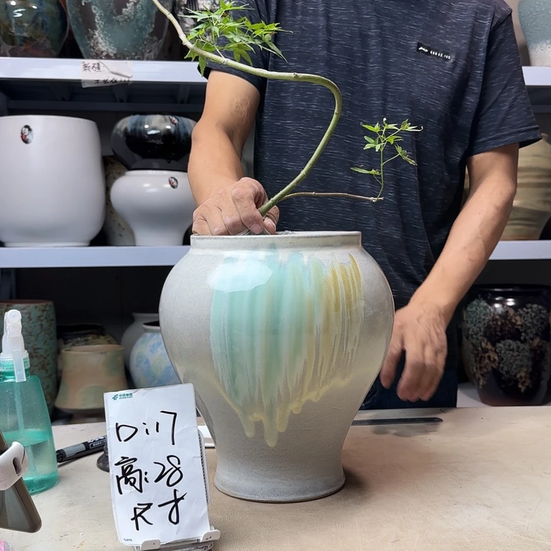 17@28 紫砂花盆尺寸