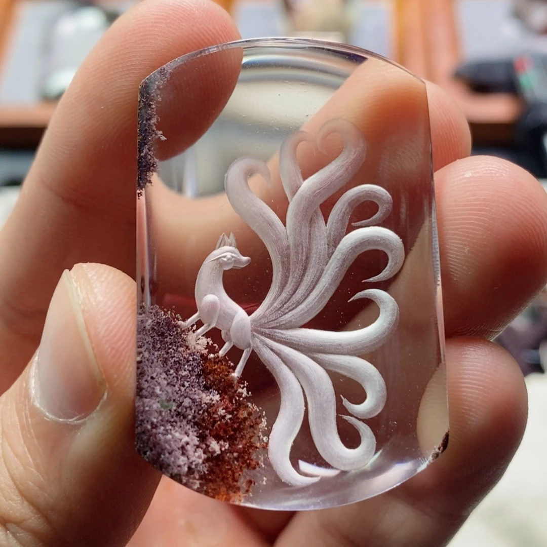 水晶吊坠(不含链)未镶嵌