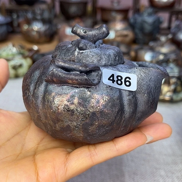裸柴烧陶瓷手工茶器