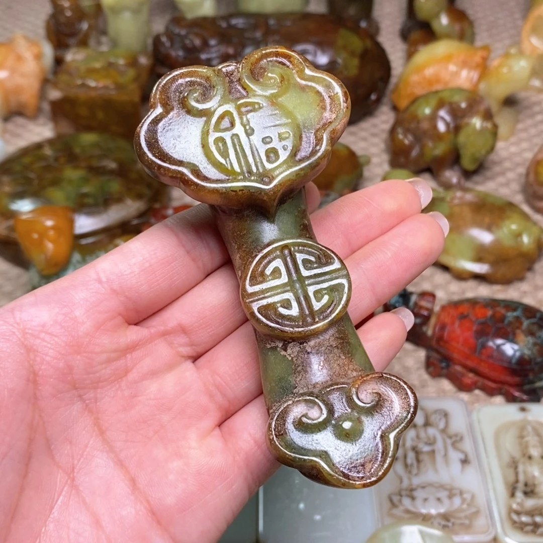 白玉菩提吊坠白玉菩提白玉菩提摆件