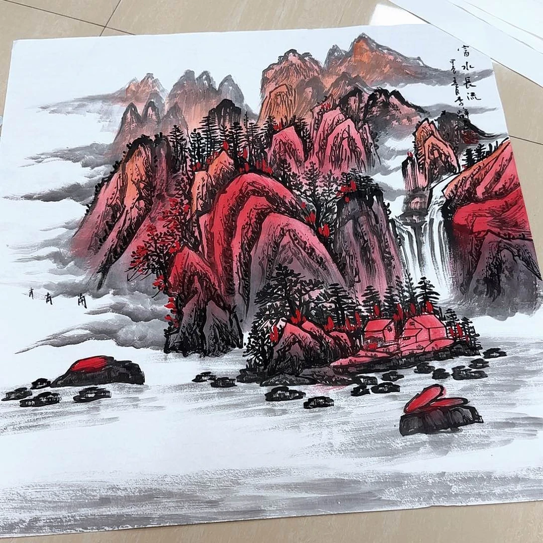 国画国画作品展。国画等^_^