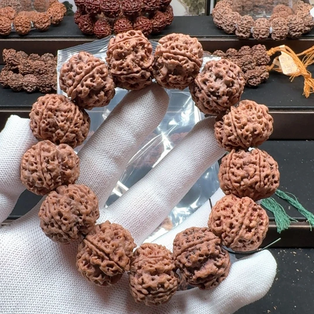 金刚菩提手串25蜂窝双龙福利（歪的）