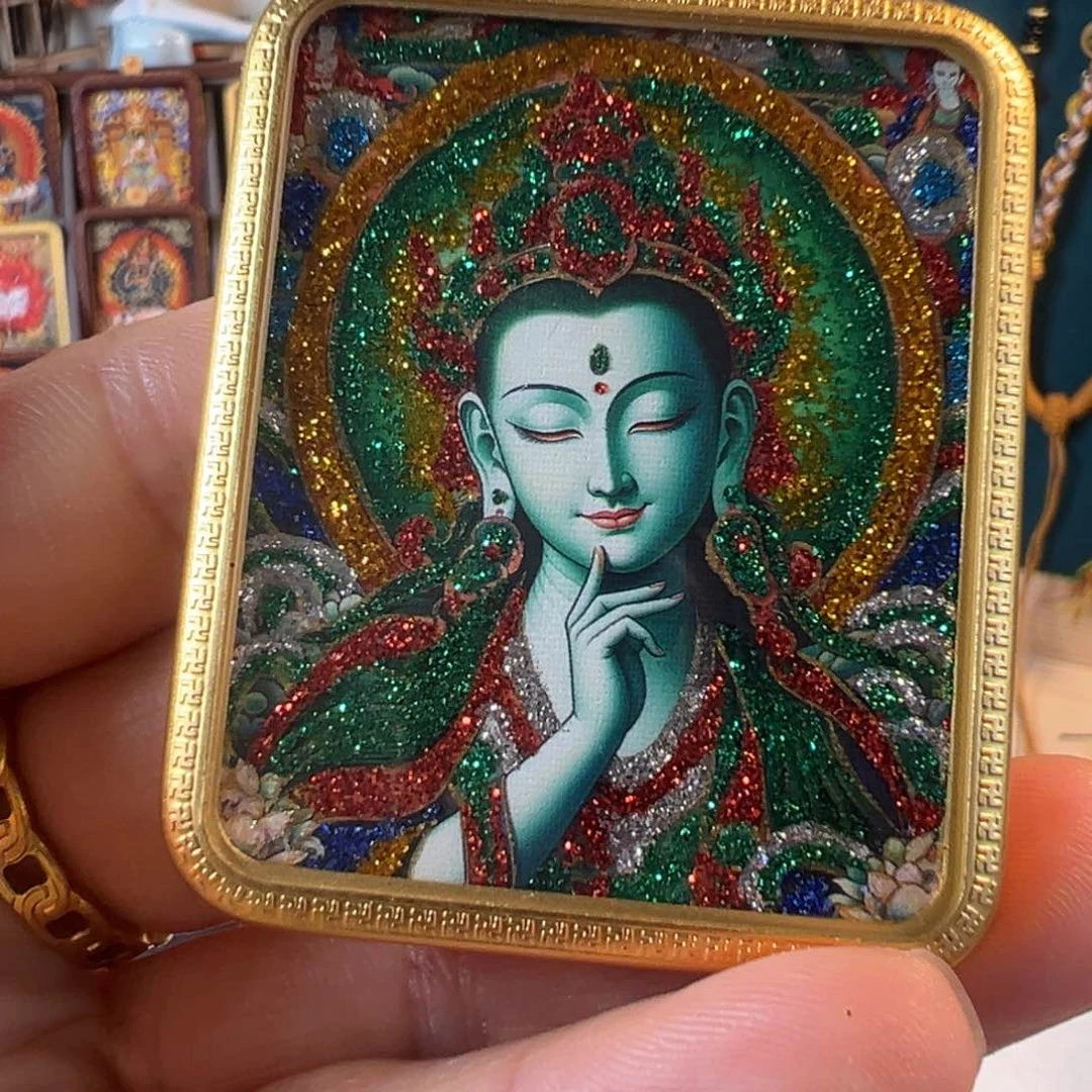 吊坠天****智前世今生铜壳单面一尊