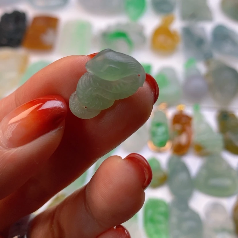 【闪购商品】定制翡翠未镶嵌蛇