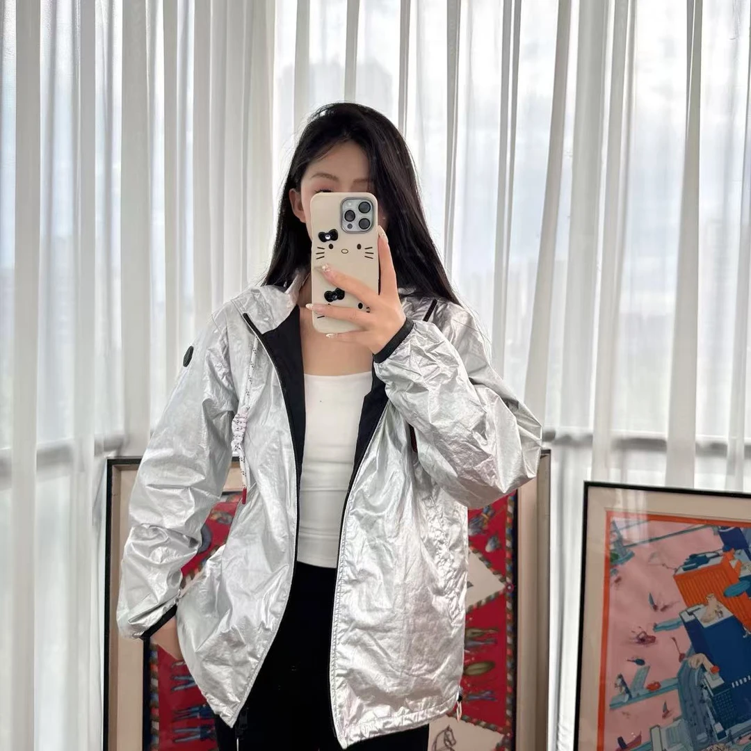 95新 MONCLER 麦殿/防晒服金属银外套/250606EMHLL01