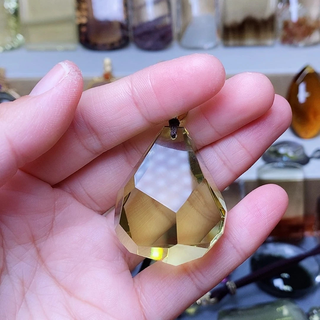 水晶水晶挂件未镶嵌一**风