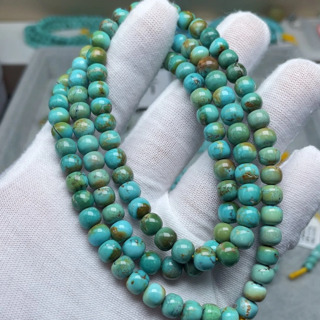 未镶嵌绿松石珠宝奇石