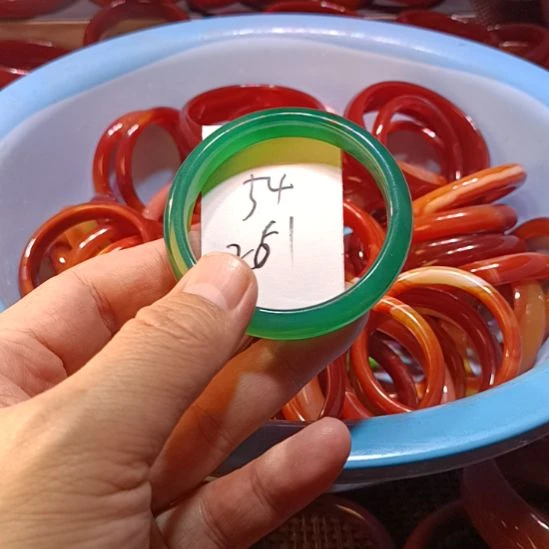 玛瑙/玉髓未镶嵌手镯