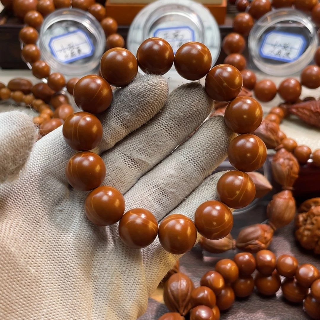 j***a手串/手链橄榄核1.5正宗梅林三角铁核顶配品质暴力归圆精挑