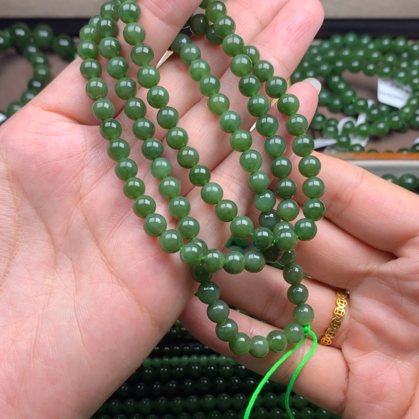 【闪购商品】颈饰未镶嵌和田玉（碧玉）6