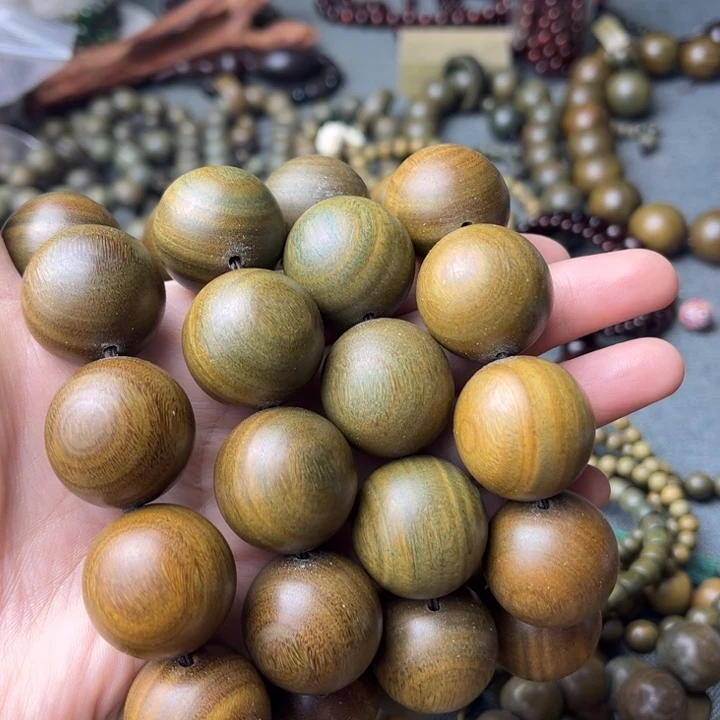 孤***人木绿檀2.5手串4条000000